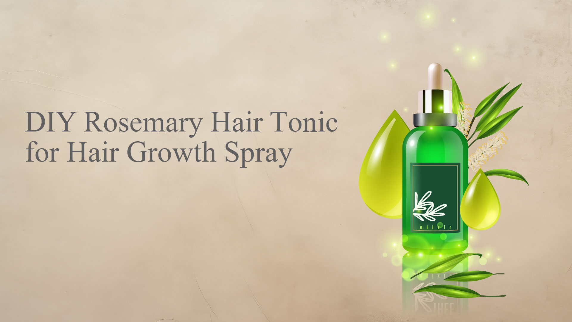 diy rosemary hair tonic