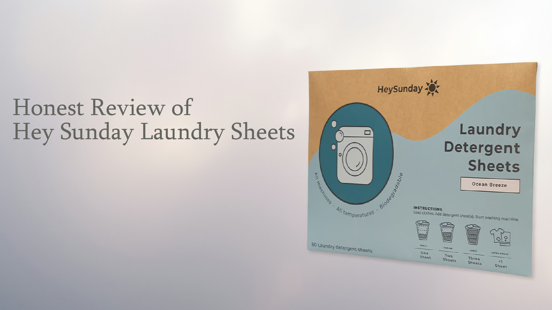 honest review of hey sunday laundry sheets