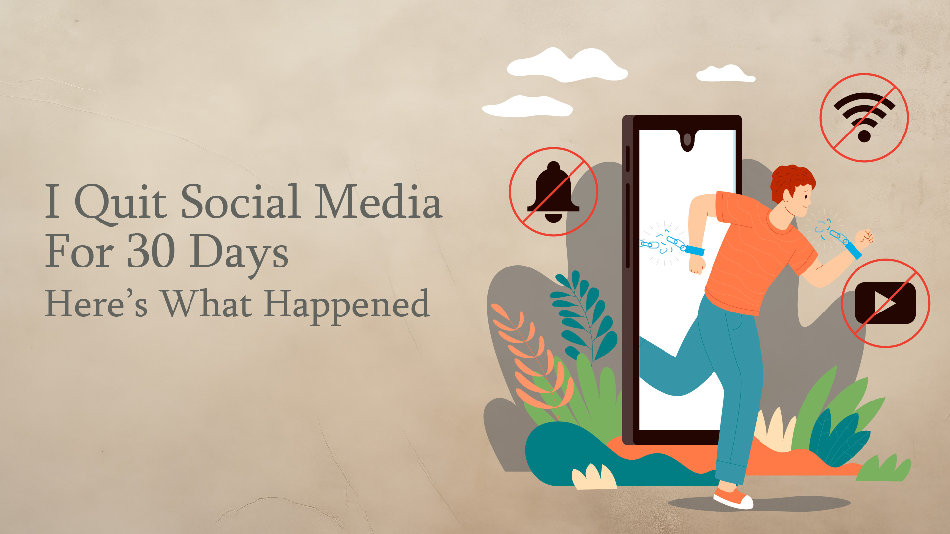 quit social media for 30 days